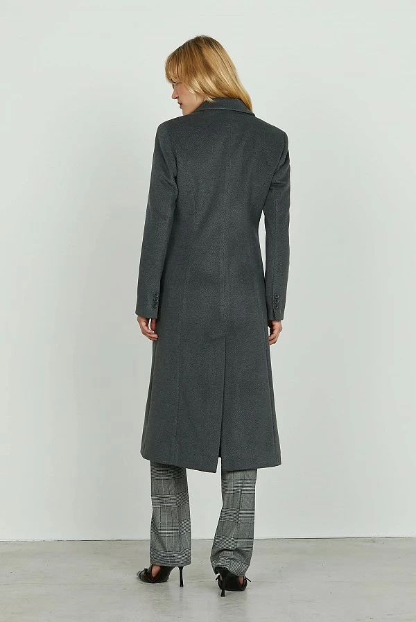 Abrigo largo Relish KING con bolsillos – Corte entallado Abrigo largo Relish KING con bolsillos – Corte entallado