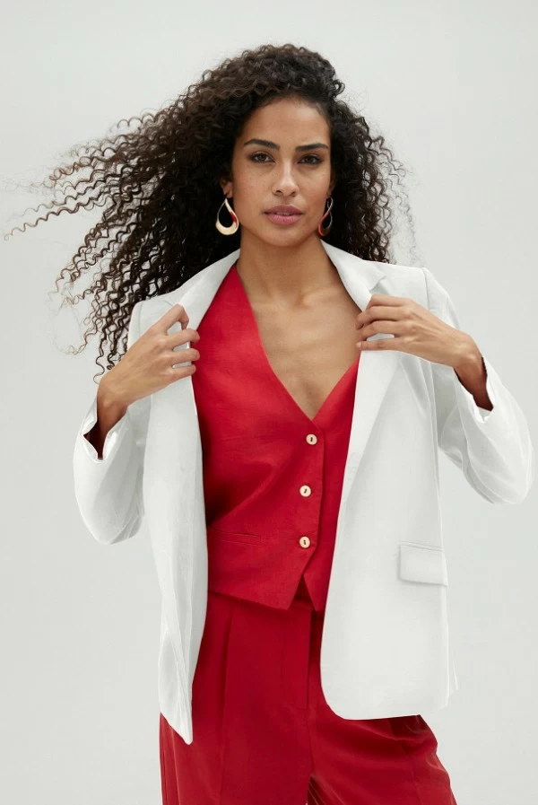 Americana recta tencel lola casademunt