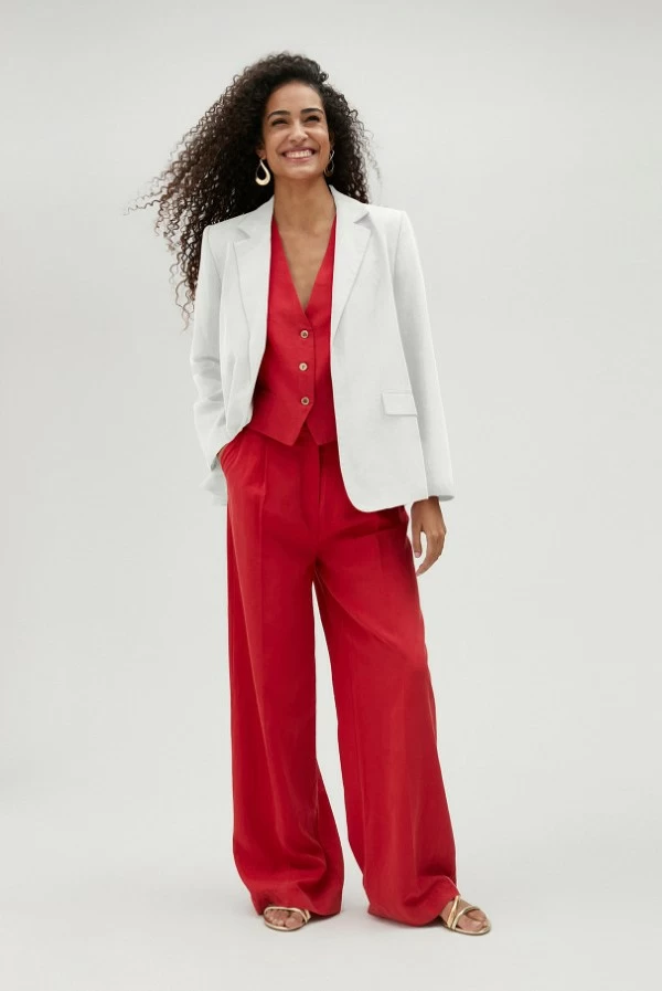 Americana recta tencel lola casademunt