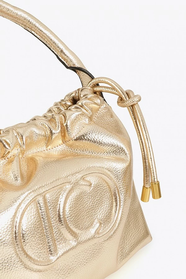 Bandolera Bombonera Dorada con Cadena