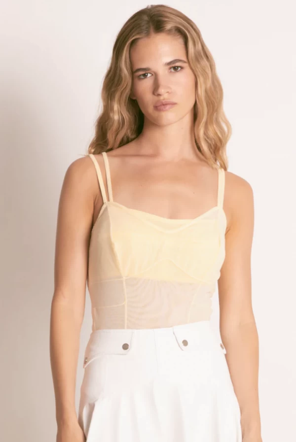 Body Tul Masavi Amarillo Pastel