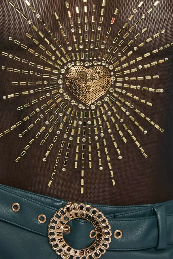 body tull corazon dorado denny rose