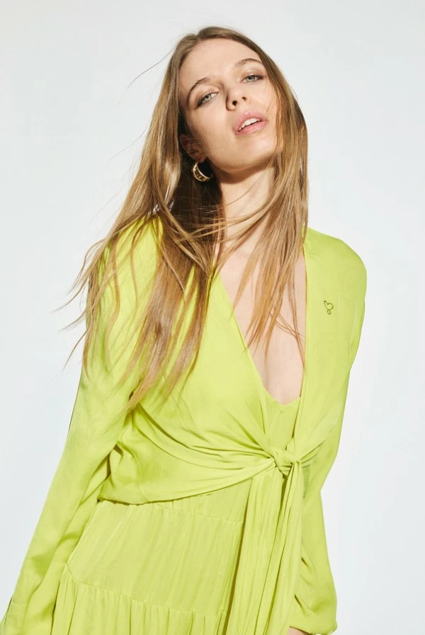 Bolero Amarillo Lima Anudado Lola Casademunt