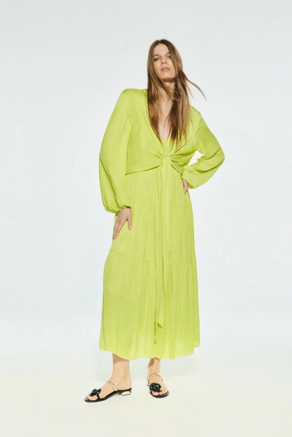 Bolero Amarillo Lima Anudado Lola Casademunt