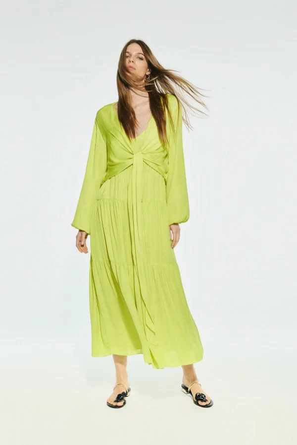 Bolero Amarillo Lima Anudado Lola Casademunt