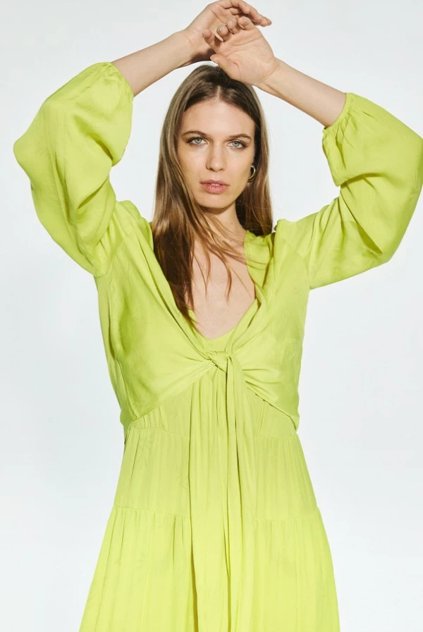 Bolero Amarillo Lima Anudado Lola Casademunt