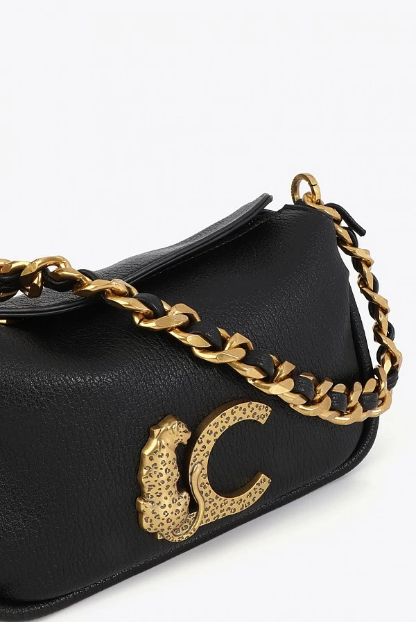 Bolso Animal con Cadena Dorada para Mujer