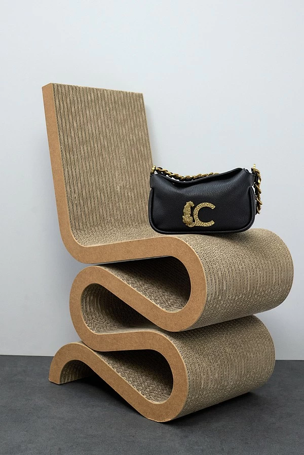 Bolso Animal con Cadena Dorada para Mujer