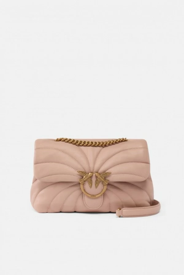 Bolso bandolera grande Love Bag Puff acolchado mariposa