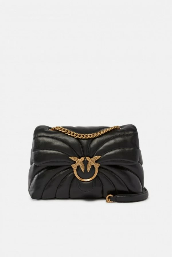 Bolso bandolera grande Love Bag Puff acolchado mariposa