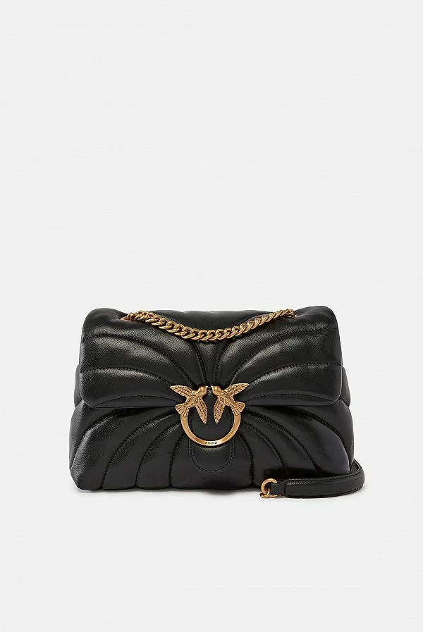 Bolso bandolera grande Love Bag Puff acolchado mariposa