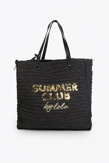 Bolso Desestructurado de Rafia Summer Club Bolso Desestructurado de Rafia Summer Club