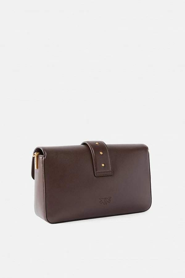 Bolso Love One Classic Slouchy de piel suave con charms – Pinko