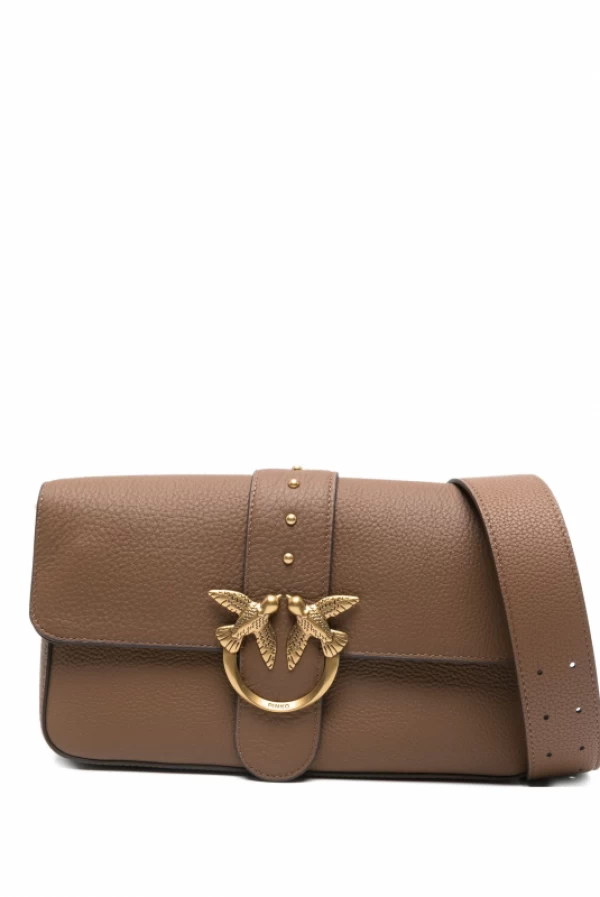 Bolso Love One Classic Slouchy de PINKO Marron Vison
