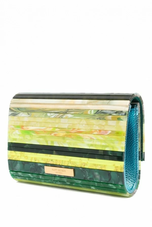 bolso mano verde kurt geiger