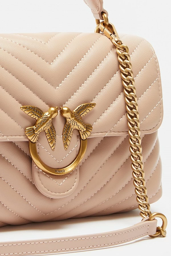 Bolso Mini Lady Love Bag Puff en napa acolchada – PINKO