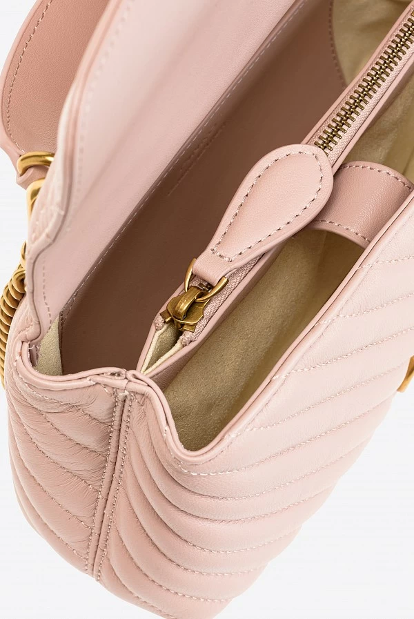 Bolso Mini Lady Love Bag Puff en napa acolchada – PINKO