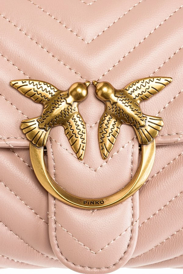 Bolso Mini Lady Love Bag Puff en napa acolchada – PINKO