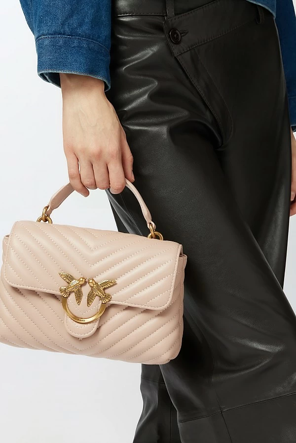 Bolso Mini Lady Love Bag Puff en napa acolchada – PINKO