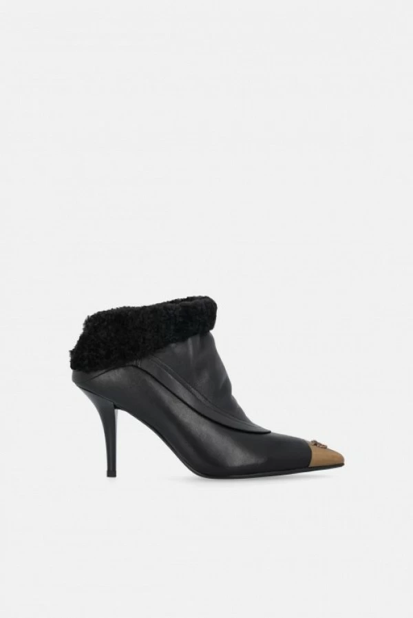 botín lucy punta dorada pinko