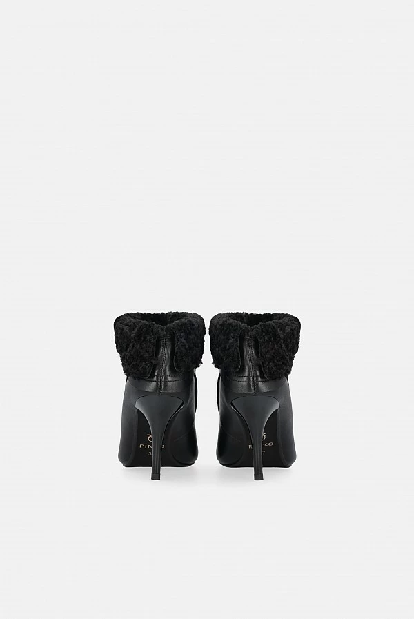 botín lucy punta dorada pinko botín lucy punta dorada pinko