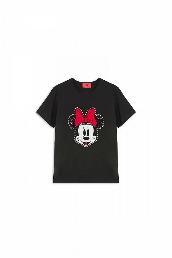 Camiseta AniyeBy Minnie negra