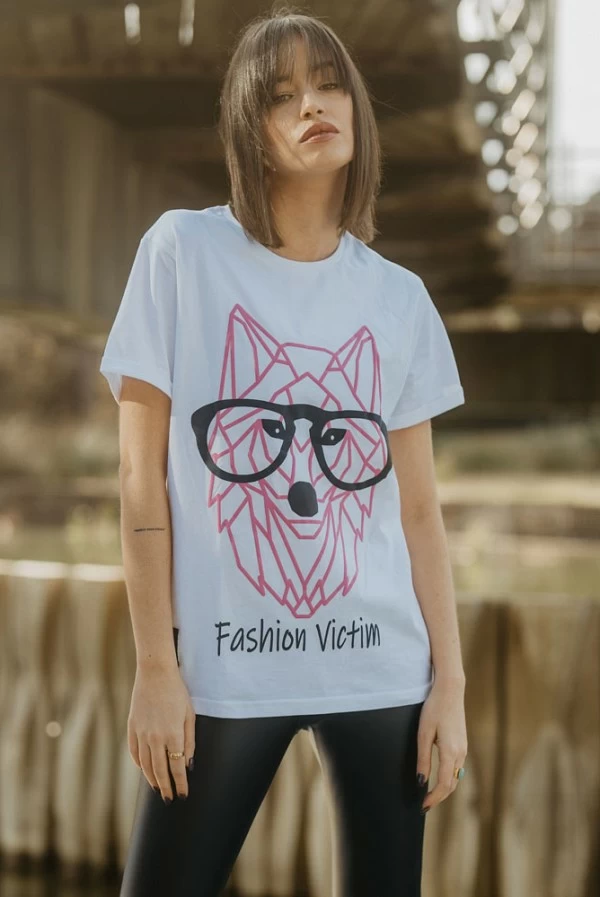 Camiseta behappiness unisex wolf
