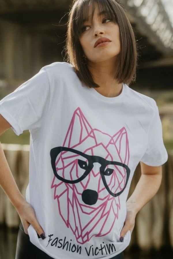 Camiseta behappiness unisex wolf