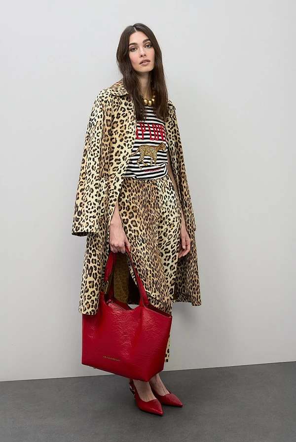 Camiseta de Rayas Mujer con Mensaje Deep Love