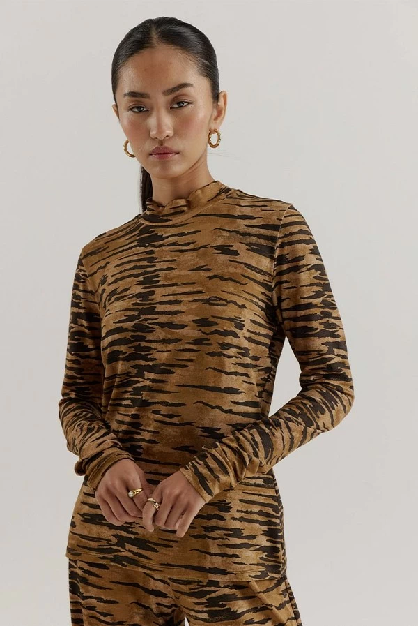 Camiseta JANE-LS Trashy Tiger Warm harper and yve