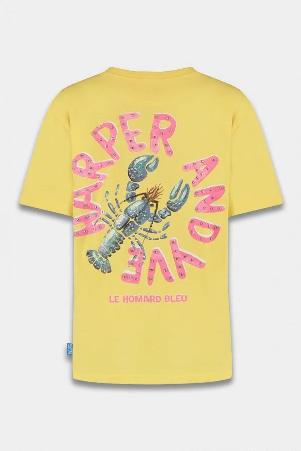 Camiseta Larga Amarilla Lobbi de Harper and Yve