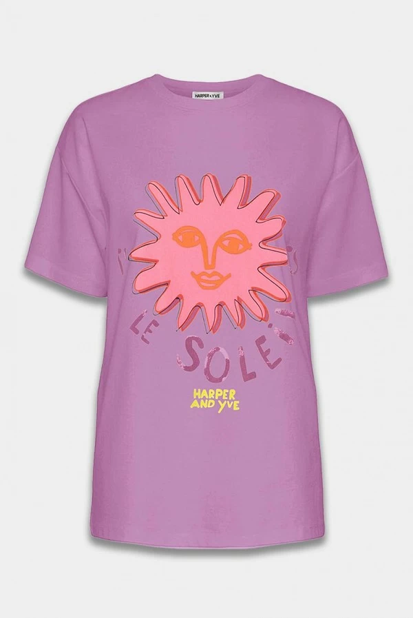Camiseta Lesoleil Ecru