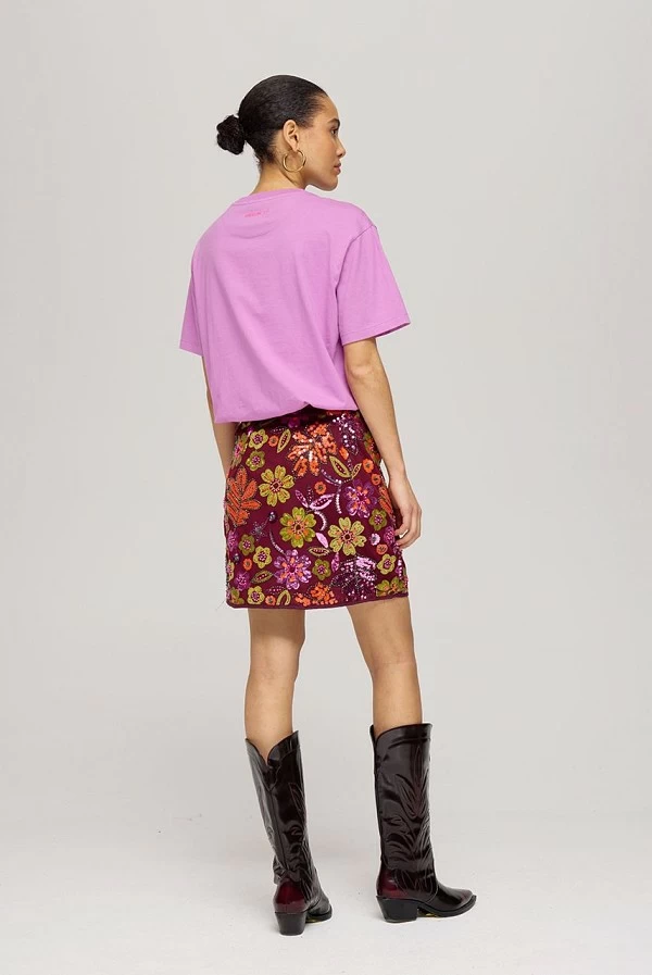 Camiseta Lesoleil Ecru