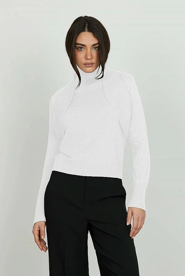 cardigan lasim blanco relish