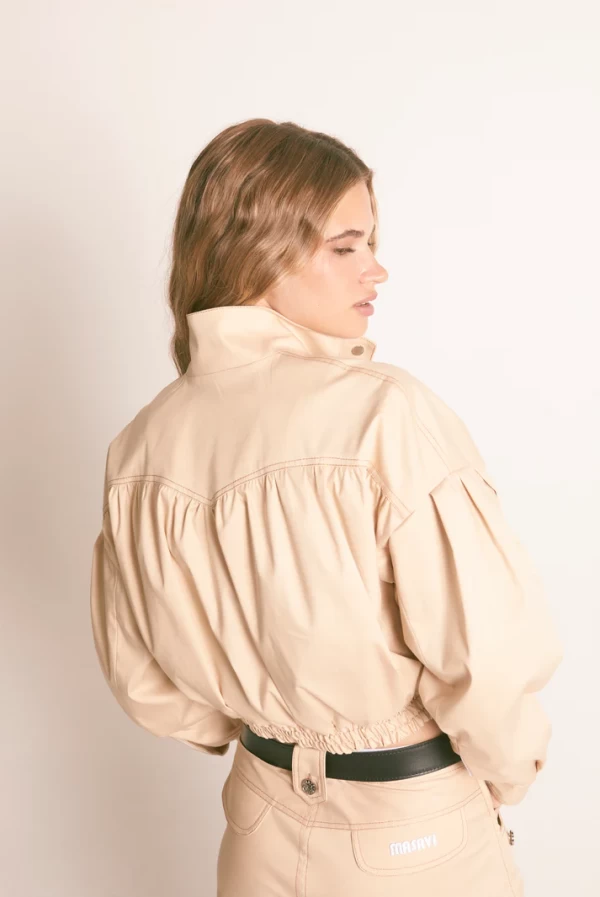 Cazadora de Sarga Camel de Masavi