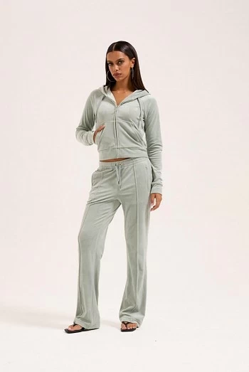 chandal dos piezas terciopelo grey juicy couture