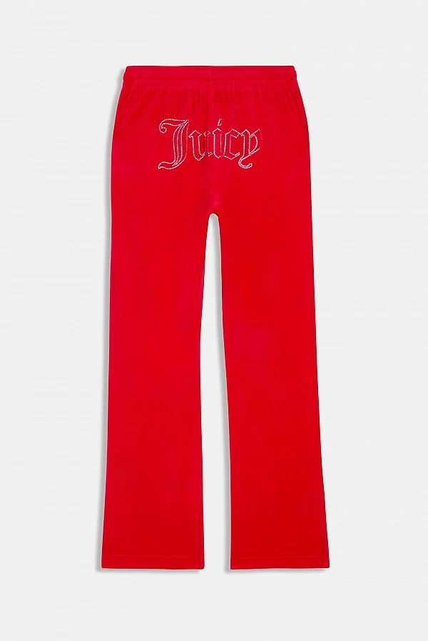chandal dos piezas terciopelo rojo juicy couture