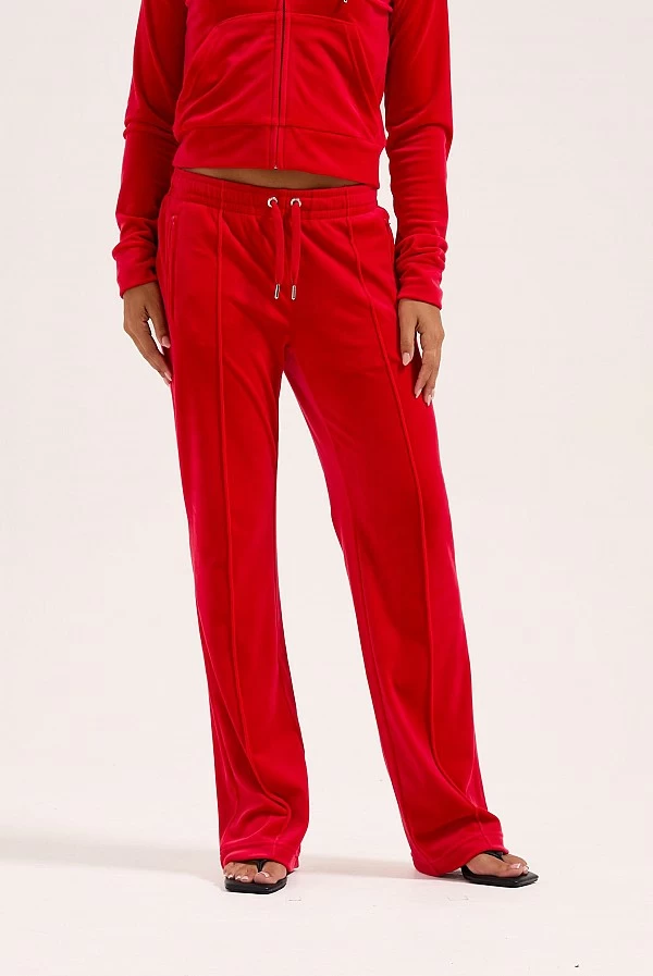 chandal dos piezas terciopelo rojo juicy couture