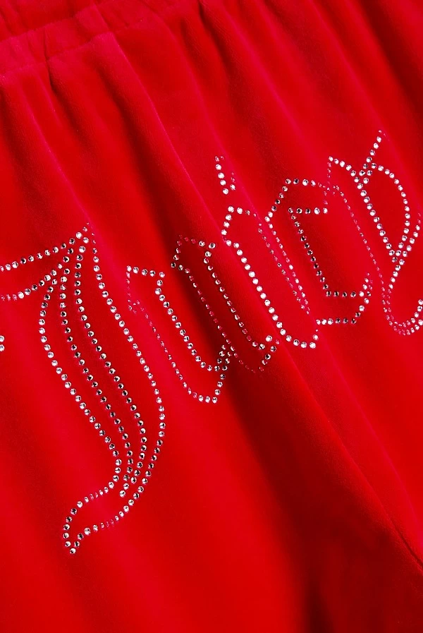 chandal dos piezas terciopelo rojo juicy couture