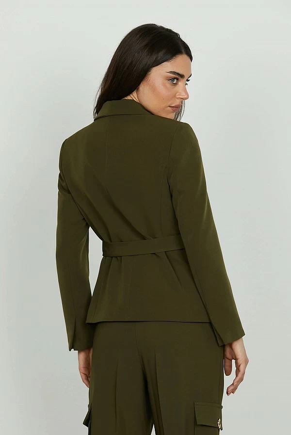 chaqueta ambel verde militar relish