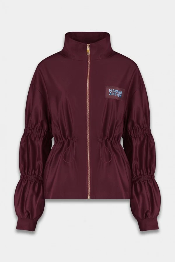 Chaqueta corta Gina  color chocolate – Mujer harper and yve