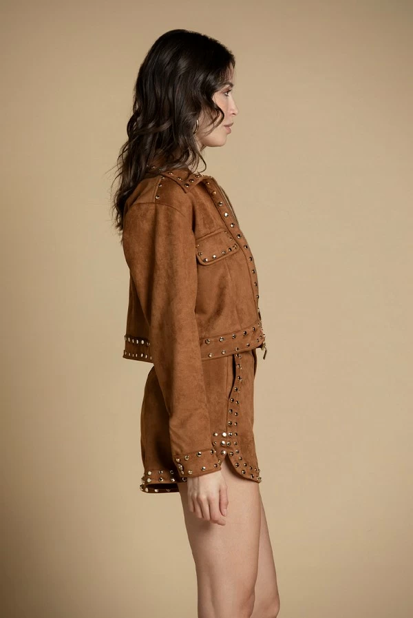 Chaqueta de mujer efecto ante Sahoco