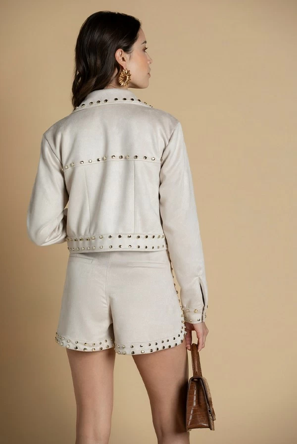 Chaqueta de mujer efecto ante Sahoco