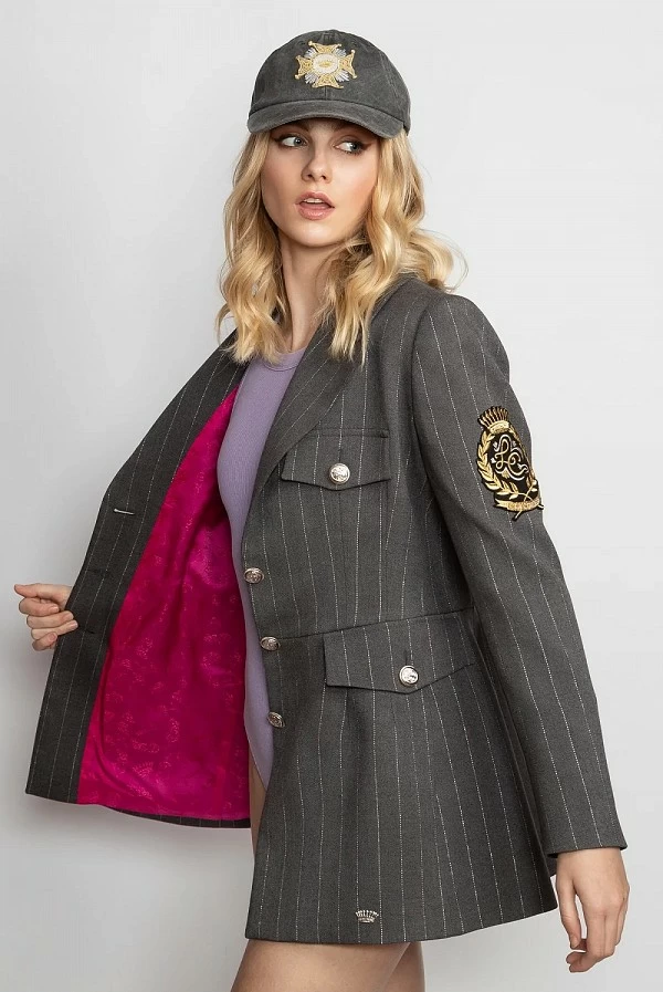 CHAQUETA SIMONE GRIS