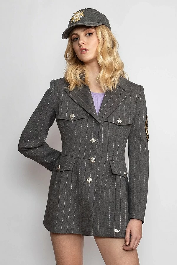 CHAQUETA SIMONE GRIS
