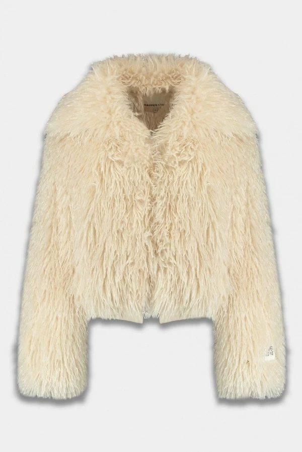 chaqueton corto pelo sintetico harper and yve