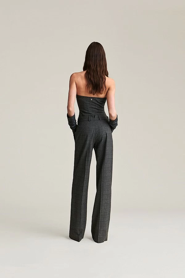 corset top daliah cuadros gris aniye by