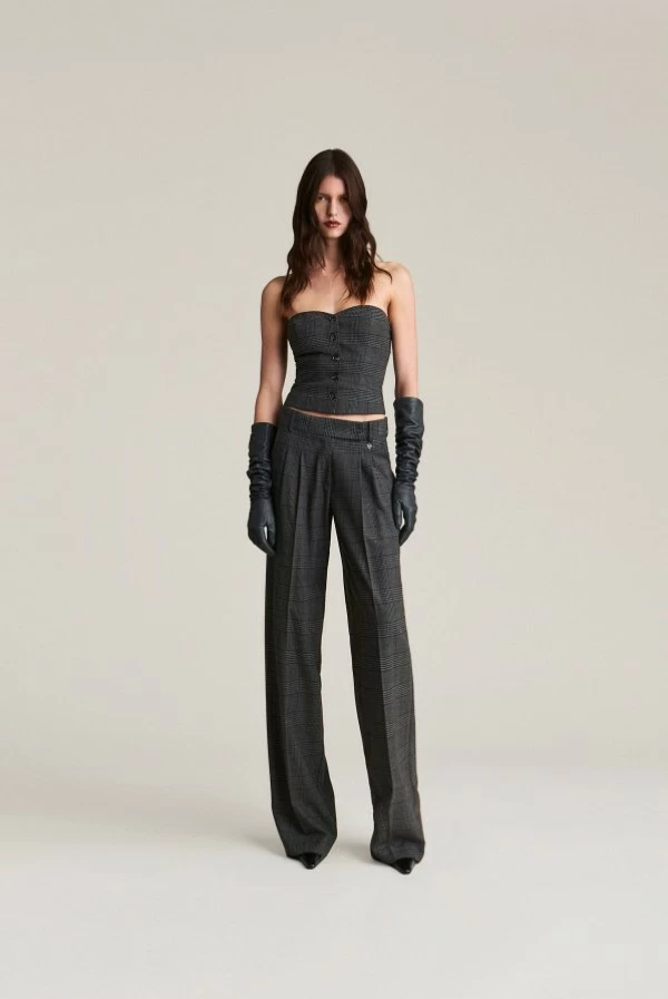 corset top daliah cuadros gris aniye by