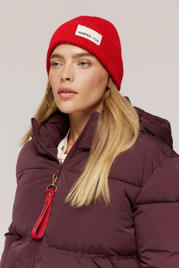 gorro de lana harper and yve