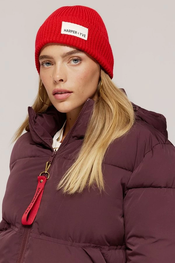 gorro de lana harper and yve